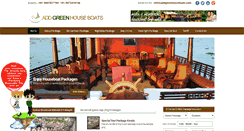 Desktop Screenshot of addgreenhouseboats.com